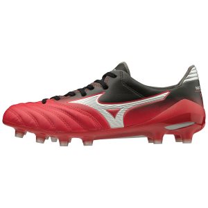 Mizuno Morelia Neo II Md Ποδοσφαιρικα Παπουτσια Ανδρικα - Κοκκινα/Μαυρα